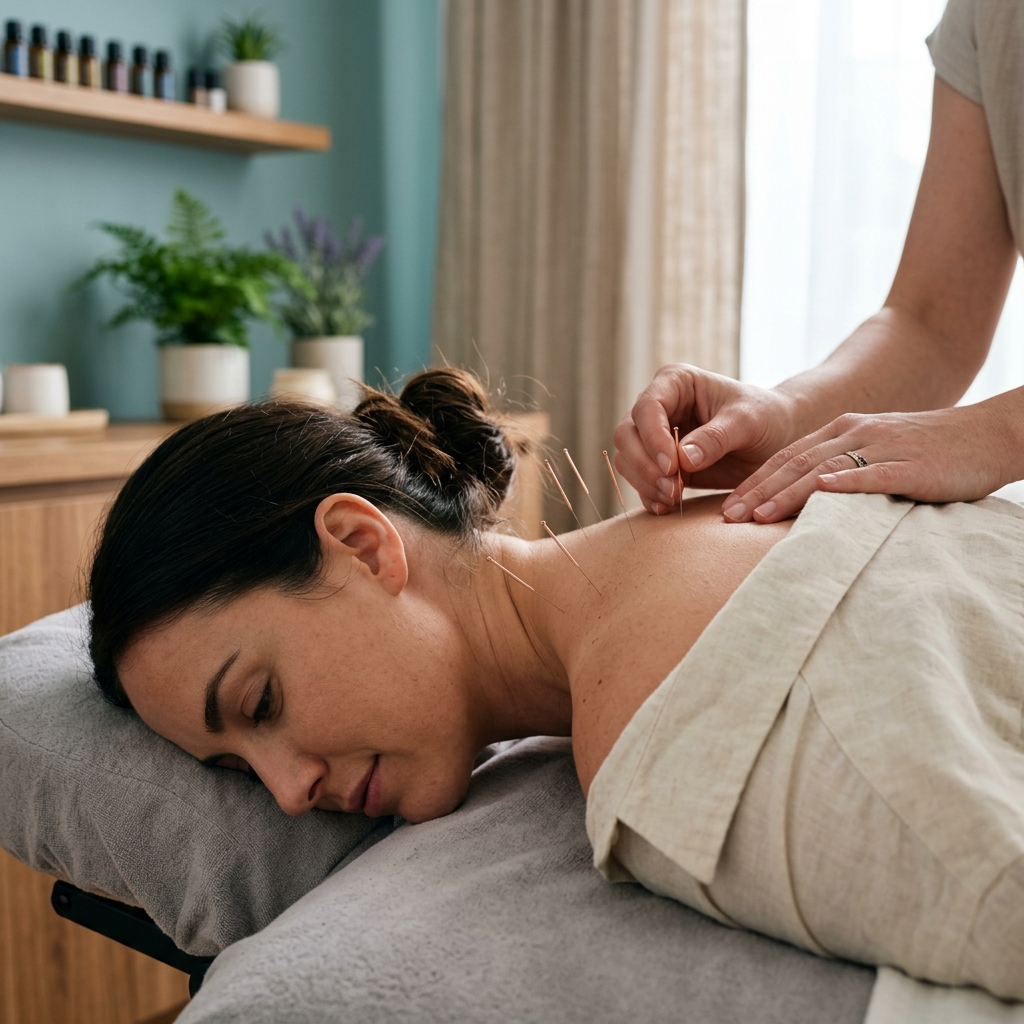 Traditional acupuncture treatment